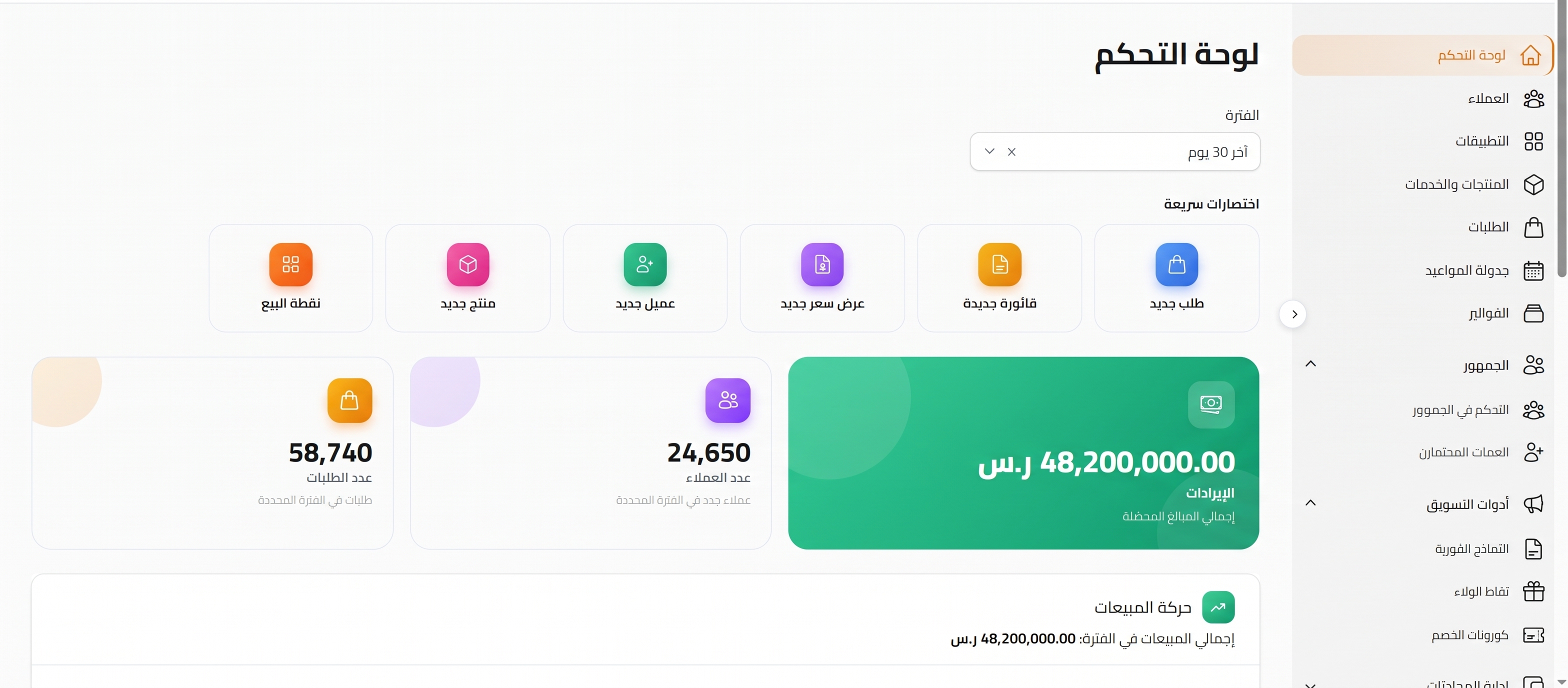 لوحة تحكم وَفِر